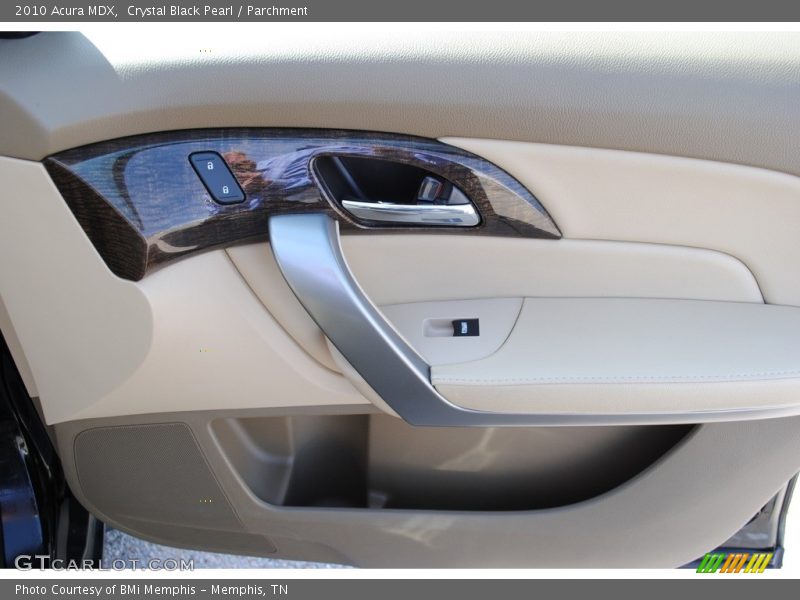 Crystal Black Pearl / Parchment 2010 Acura MDX