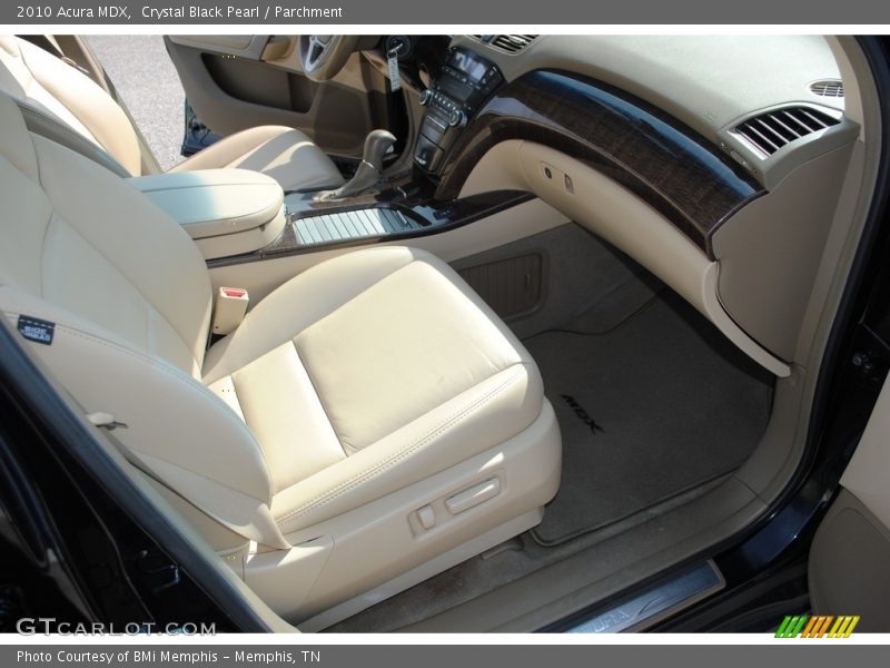 Crystal Black Pearl / Parchment 2010 Acura MDX