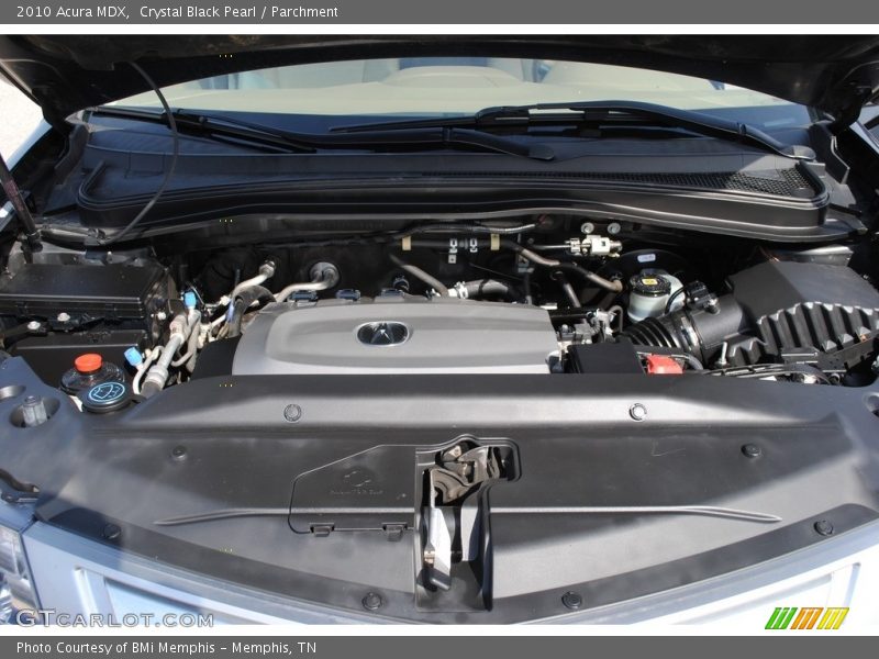 Crystal Black Pearl / Parchment 2010 Acura MDX