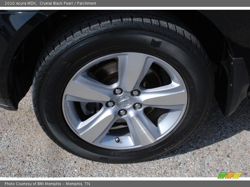 Crystal Black Pearl / Parchment 2010 Acura MDX