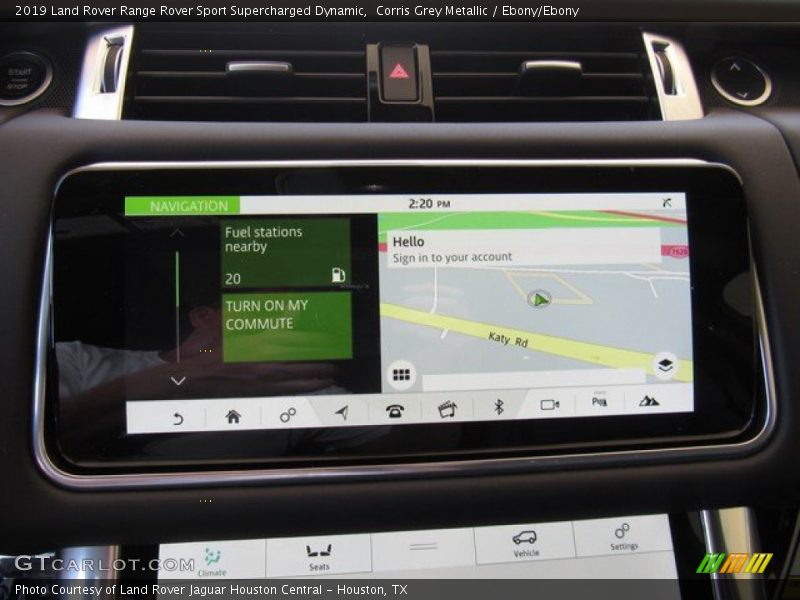 Corris Grey Metallic / Ebony/Ebony 2019 Land Rover Range Rover Sport Supercharged Dynamic