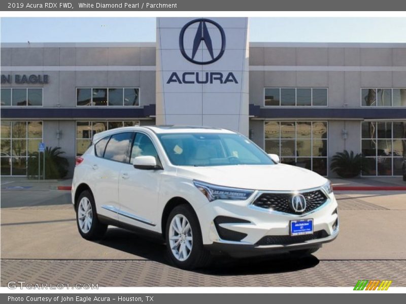 White Diamond Pearl / Parchment 2019 Acura RDX FWD