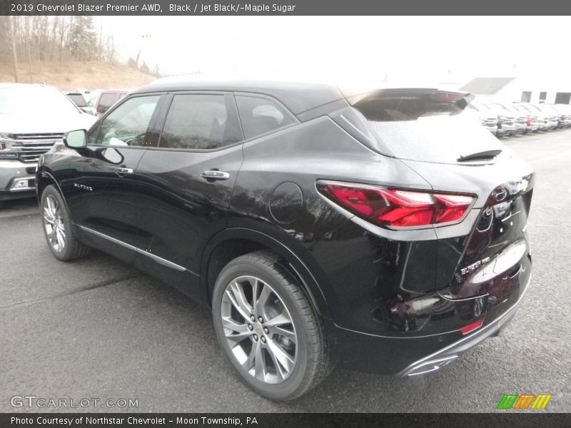 Black / Jet Black/­Maple Sugar 2019 Chevrolet Blazer Premier AWD