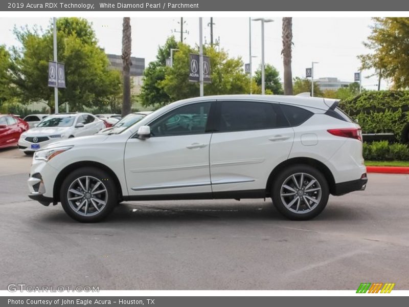 White Diamond Pearl / Parchment 2019 Acura RDX Technology