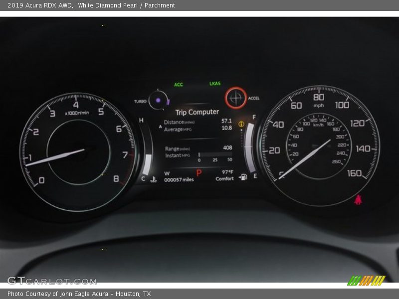 White Diamond Pearl / Parchment 2019 Acura RDX AWD