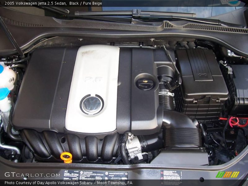 Black / Pure Beige 2005 Volkswagen Jetta 2.5 Sedan