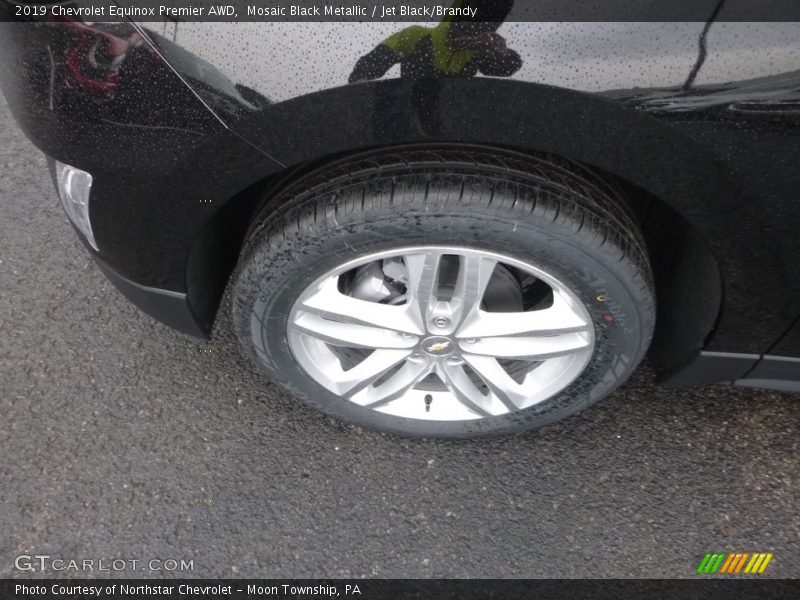 Mosaic Black Metallic / Jet Black/Brandy 2019 Chevrolet Equinox Premier AWD