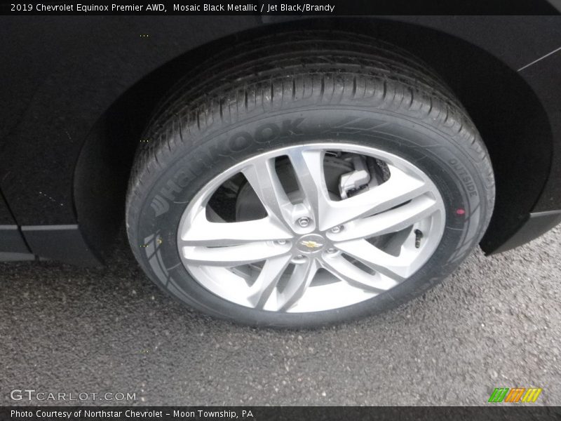 Mosaic Black Metallic / Jet Black/Brandy 2019 Chevrolet Equinox Premier AWD
