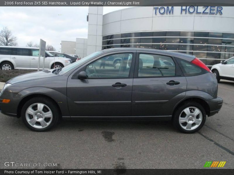 Liquid Grey Metallic / Charcoal/Light Flint 2006 Ford Focus ZX5 SES Hatchback