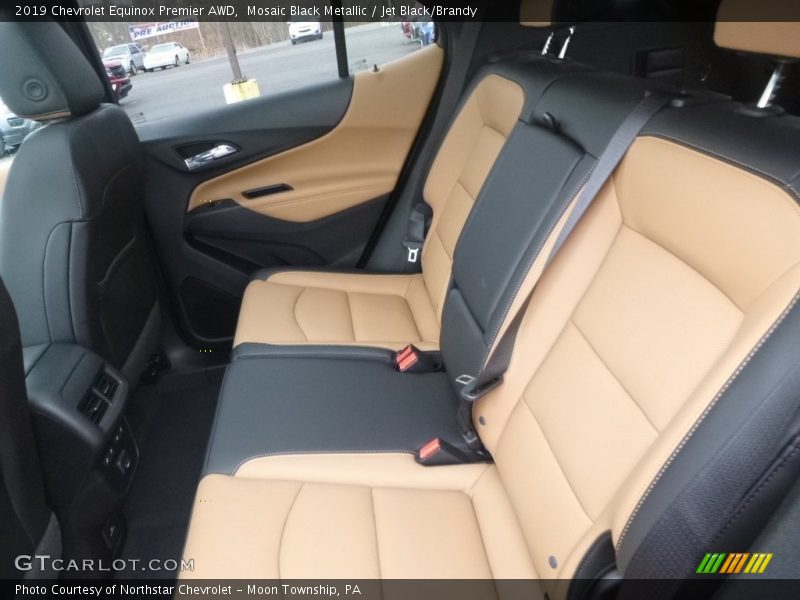 Mosaic Black Metallic / Jet Black/Brandy 2019 Chevrolet Equinox Premier AWD