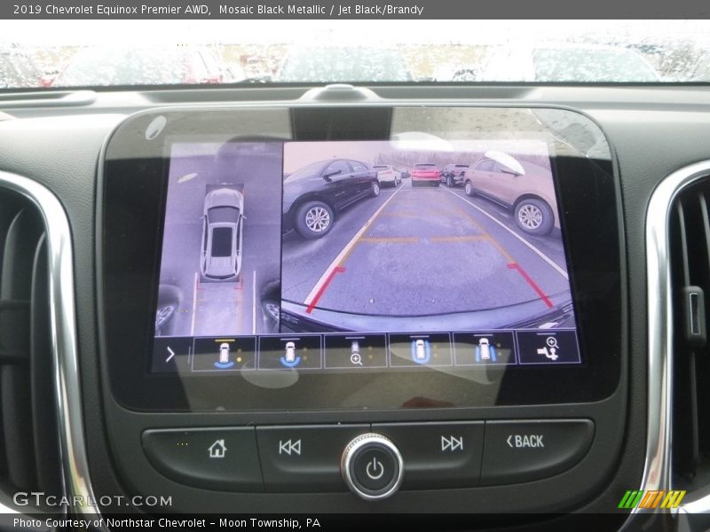 Mosaic Black Metallic / Jet Black/Brandy 2019 Chevrolet Equinox Premier AWD
