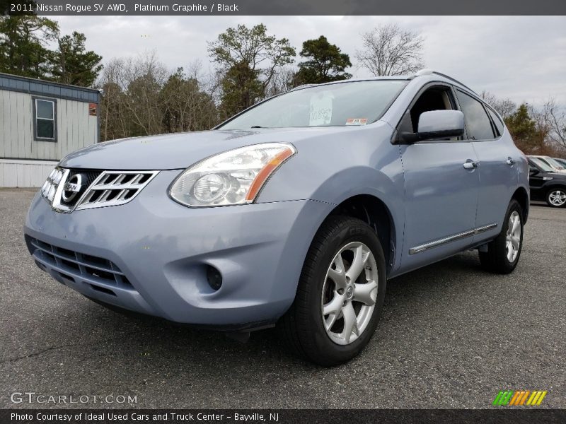 Platinum Graphite / Black 2011 Nissan Rogue SV AWD