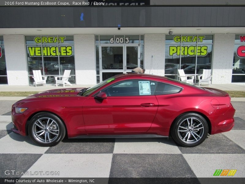 Race Red / Ebony 2016 Ford Mustang EcoBoost Coupe