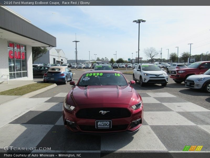 Race Red / Ebony 2016 Ford Mustang EcoBoost Coupe