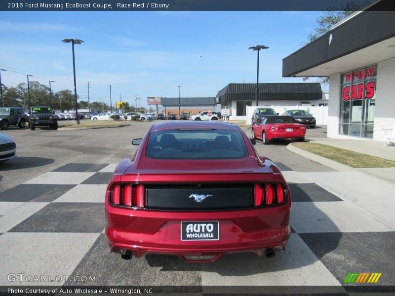 Race Red / Ebony 2016 Ford Mustang EcoBoost Coupe