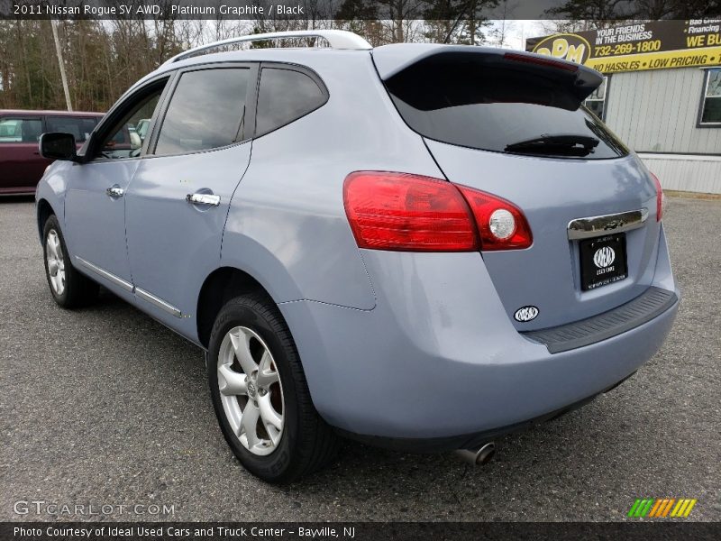 Platinum Graphite / Black 2011 Nissan Rogue SV AWD