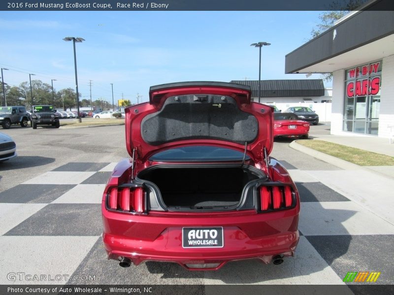 Race Red / Ebony 2016 Ford Mustang EcoBoost Coupe