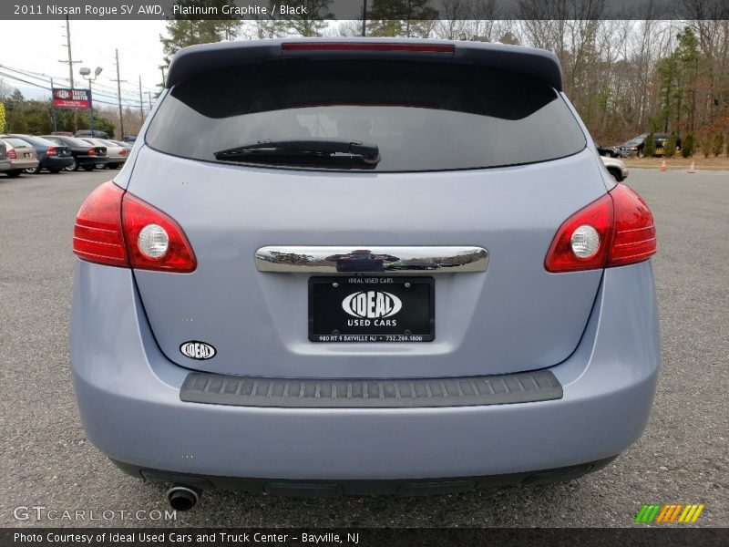 Platinum Graphite / Black 2011 Nissan Rogue SV AWD