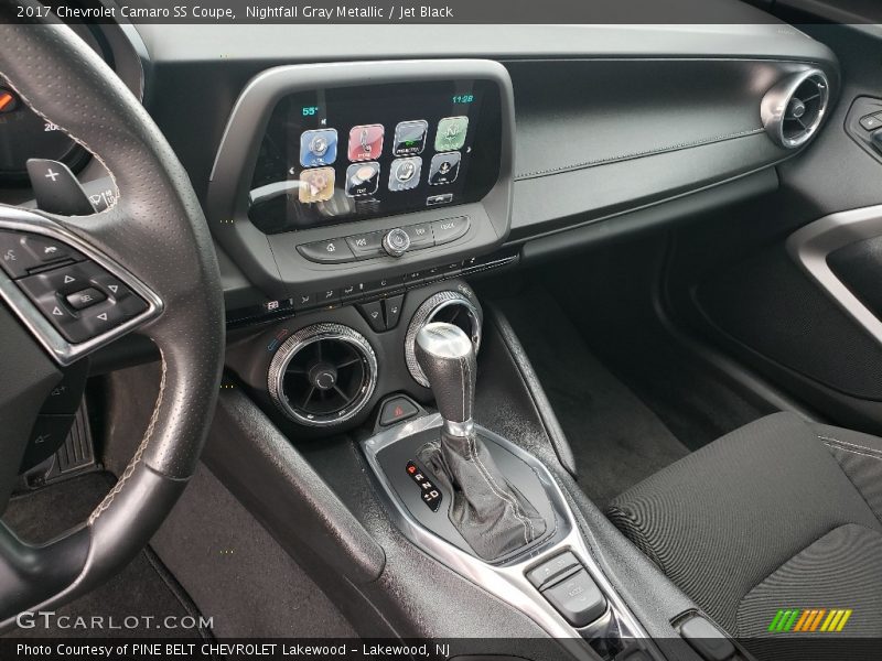 Nightfall Gray Metallic / Jet Black 2017 Chevrolet Camaro SS Coupe