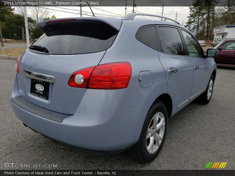 Platinum Graphite / Black 2011 Nissan Rogue SV AWD