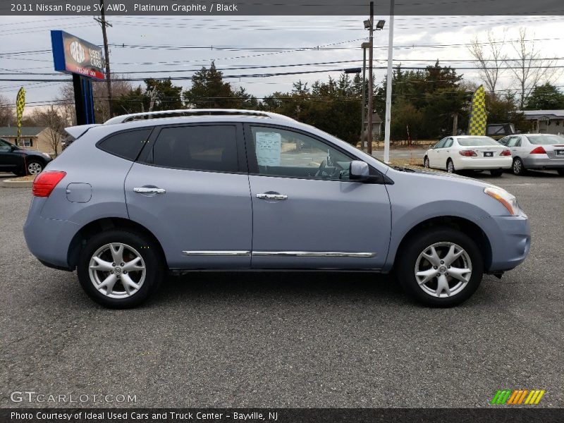 Platinum Graphite / Black 2011 Nissan Rogue SV AWD