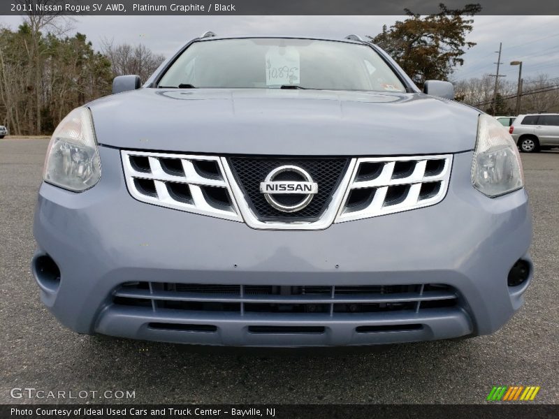 Platinum Graphite / Black 2011 Nissan Rogue SV AWD