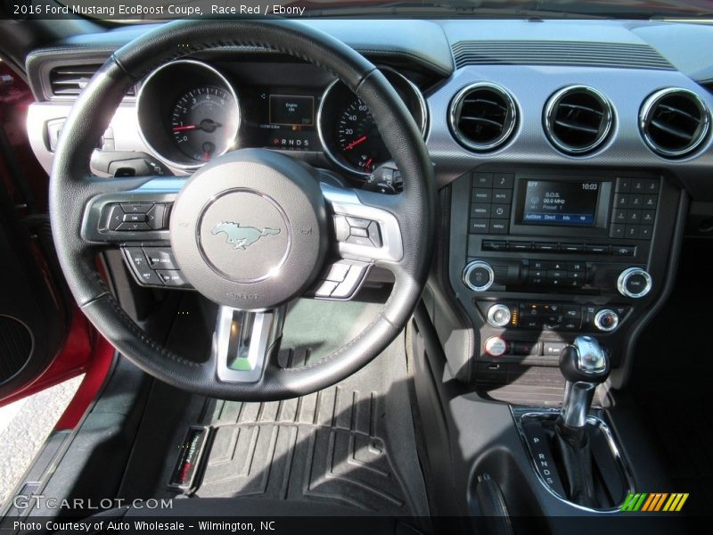 Race Red / Ebony 2016 Ford Mustang EcoBoost Coupe