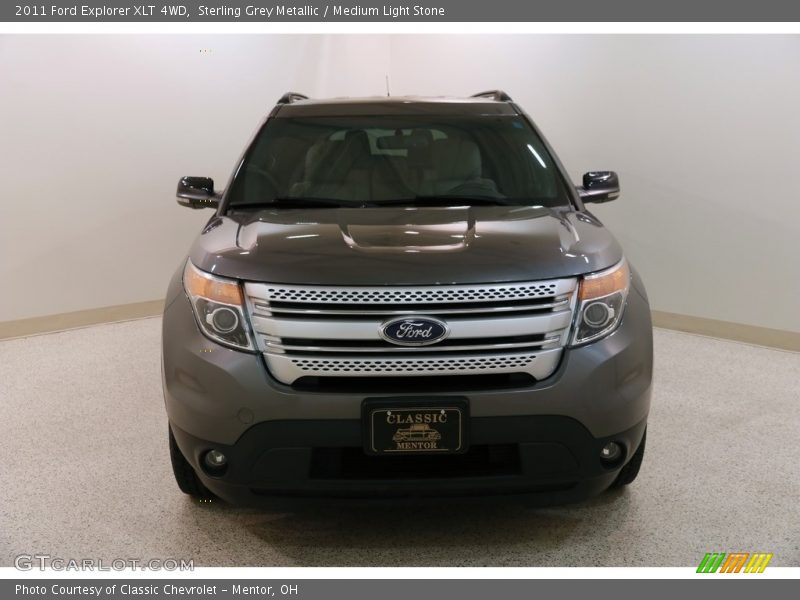 Sterling Grey Metallic / Medium Light Stone 2011 Ford Explorer XLT 4WD
