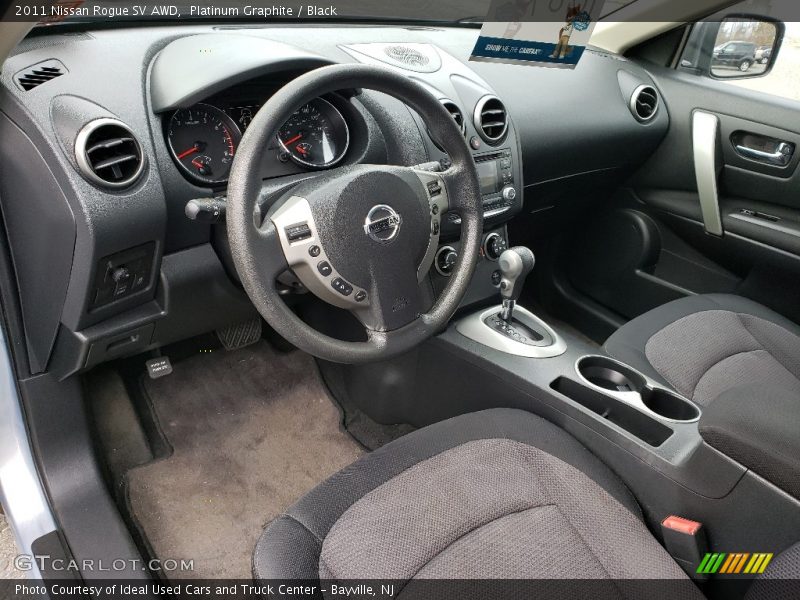 Platinum Graphite / Black 2011 Nissan Rogue SV AWD