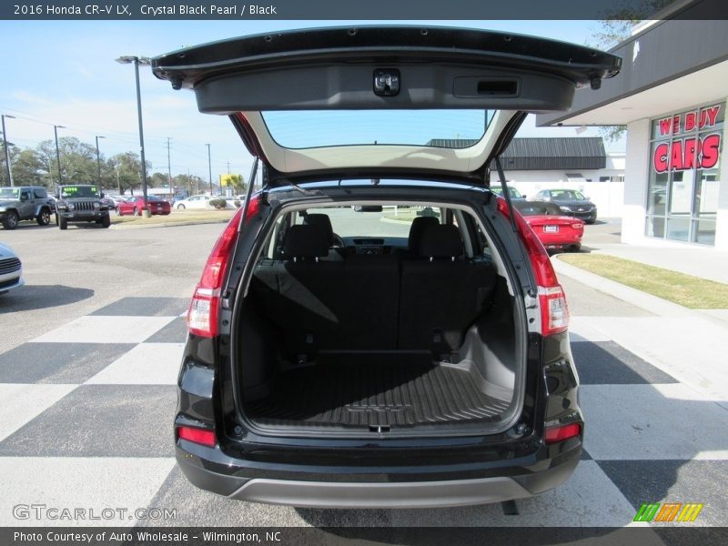 Crystal Black Pearl / Black 2016 Honda CR-V LX