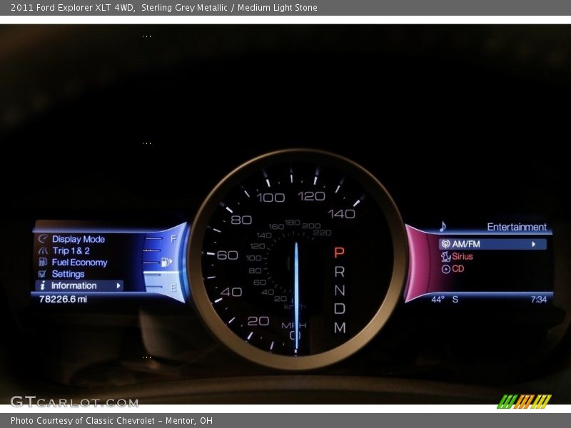 Sterling Grey Metallic / Medium Light Stone 2011 Ford Explorer XLT 4WD