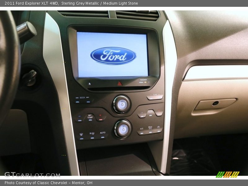 Sterling Grey Metallic / Medium Light Stone 2011 Ford Explorer XLT 4WD