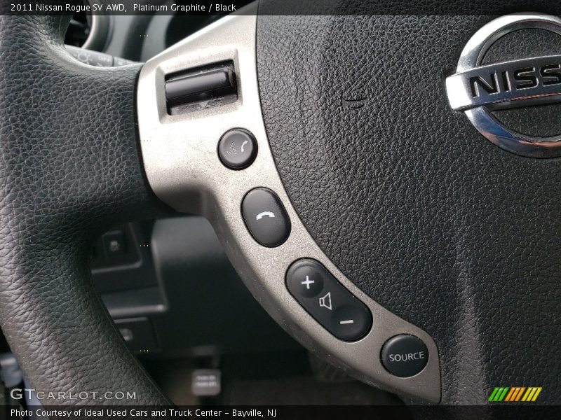 Platinum Graphite / Black 2011 Nissan Rogue SV AWD