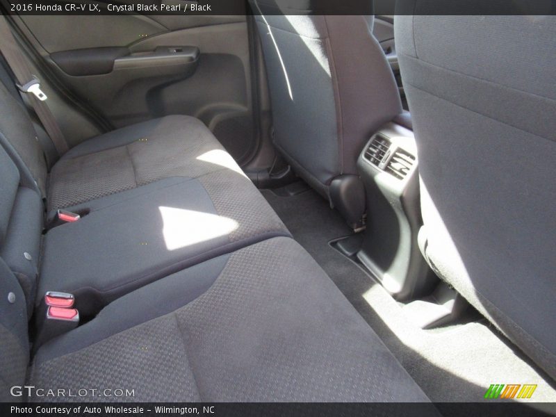 Crystal Black Pearl / Black 2016 Honda CR-V LX
