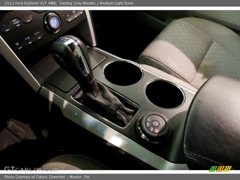 Sterling Grey Metallic / Medium Light Stone 2011 Ford Explorer XLT 4WD