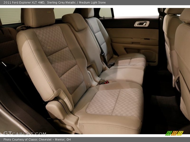 Sterling Grey Metallic / Medium Light Stone 2011 Ford Explorer XLT 4WD