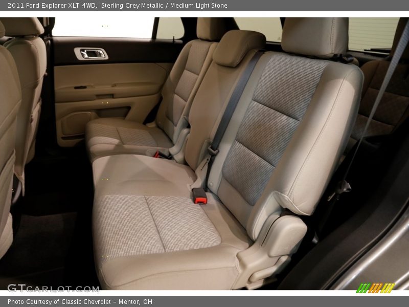 Sterling Grey Metallic / Medium Light Stone 2011 Ford Explorer XLT 4WD
