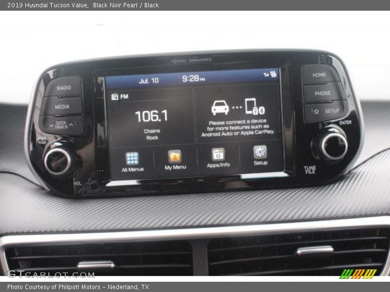 Black Noir Pearl / Black 2019 Hyundai Tucson Value