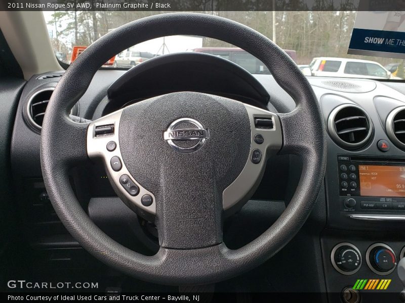 Platinum Graphite / Black 2011 Nissan Rogue SV AWD