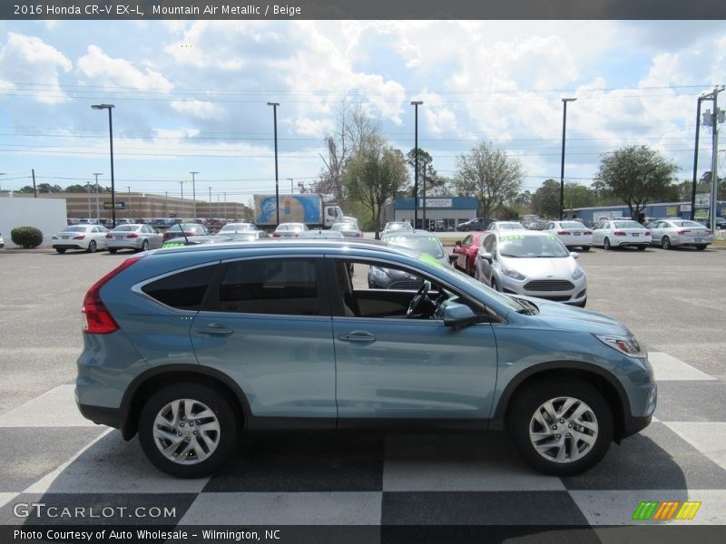 Mountain Air Metallic / Beige 2016 Honda CR-V EX-L