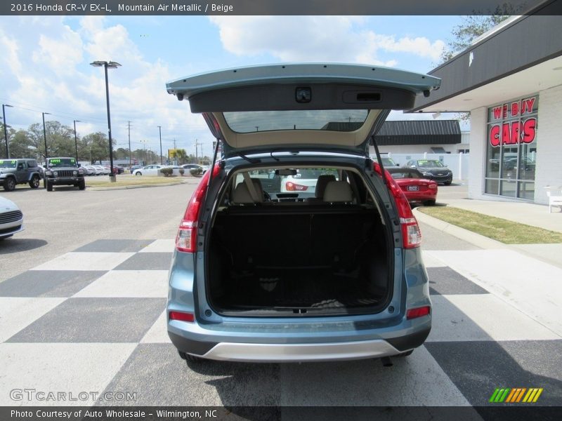 Mountain Air Metallic / Beige 2016 Honda CR-V EX-L