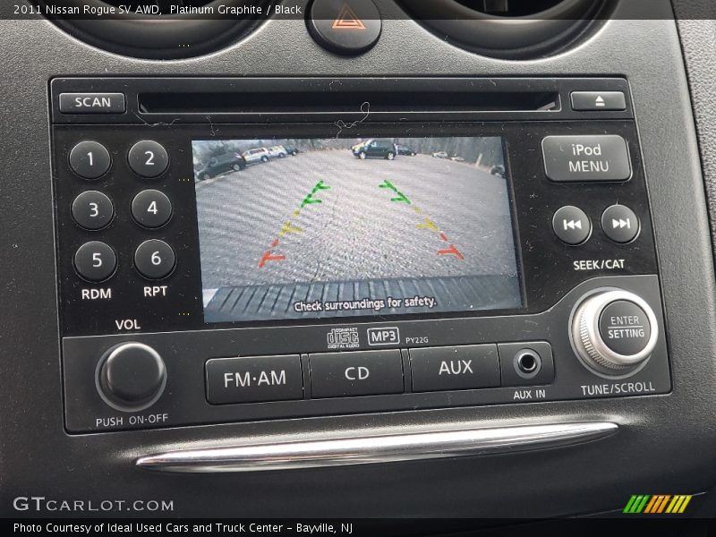 Platinum Graphite / Black 2011 Nissan Rogue SV AWD