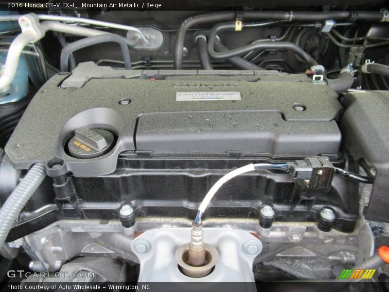 Mountain Air Metallic / Beige 2016 Honda CR-V EX-L