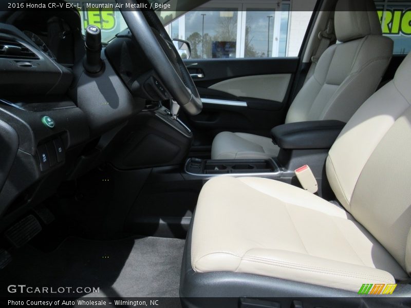 Mountain Air Metallic / Beige 2016 Honda CR-V EX-L