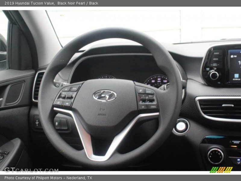 Black Noir Pearl / Black 2019 Hyundai Tucson Value