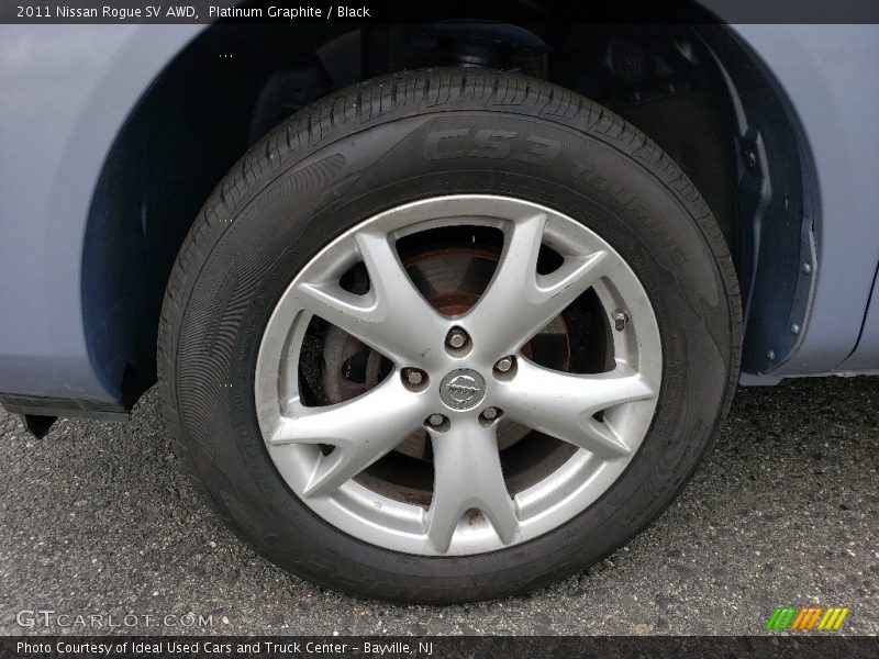 Platinum Graphite / Black 2011 Nissan Rogue SV AWD