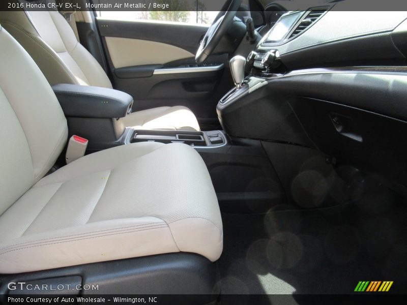 Mountain Air Metallic / Beige 2016 Honda CR-V EX-L