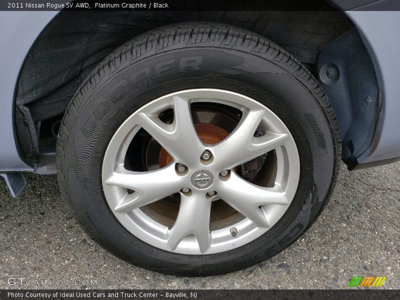 Platinum Graphite / Black 2011 Nissan Rogue SV AWD