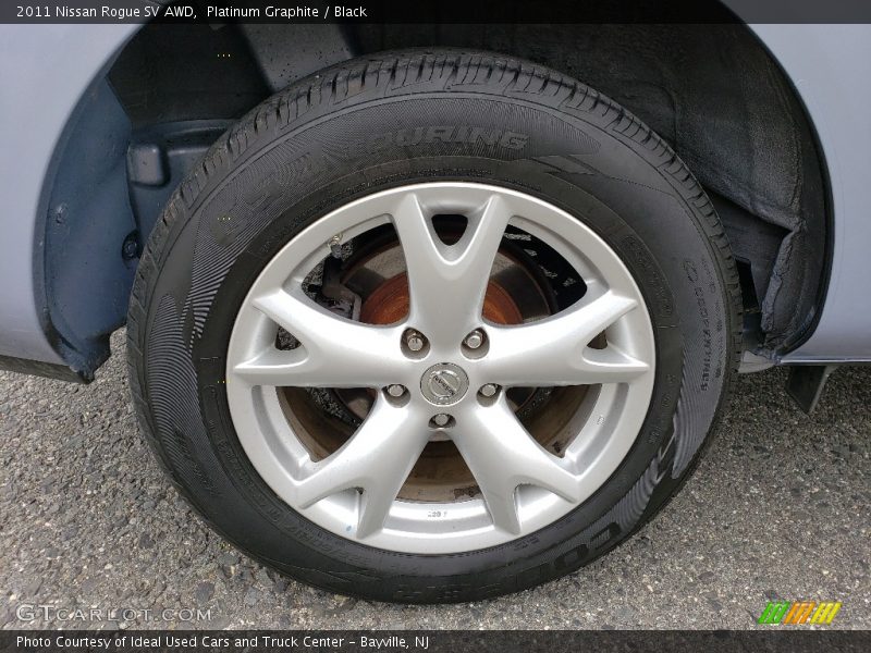 Platinum Graphite / Black 2011 Nissan Rogue SV AWD
