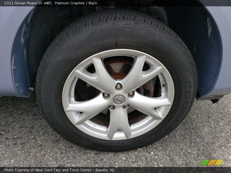 Platinum Graphite / Black 2011 Nissan Rogue SV AWD